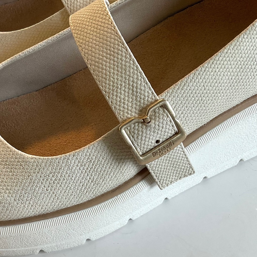 DR SCHOLL’S Nice Day Max Platform Mary Jane Size 8 LIKE NEW - Picture 6 of 11